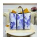 Louis Vuitton Monogram Watercolor Blue New Tote GM M45755