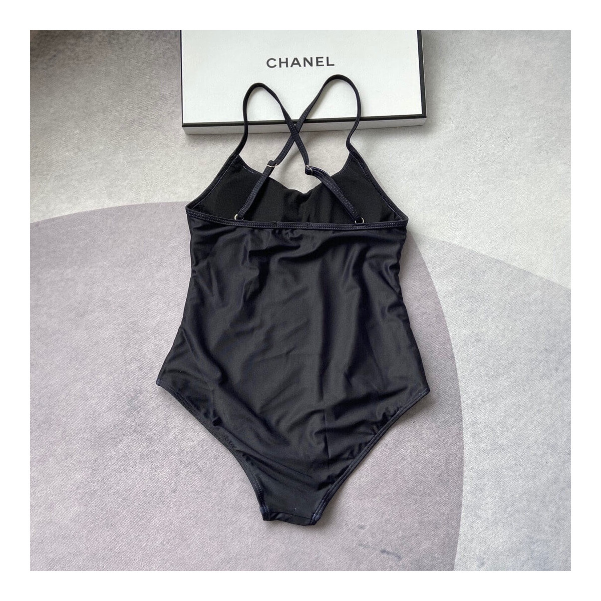 Chanel Rose Flower One Piece Swimsuit P62753