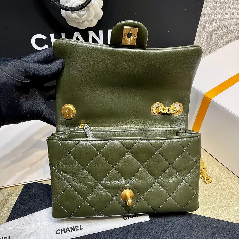 Chanel Lambskin Small Flap Bag AS3393