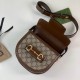 Gucci GG Supreme Horsebit 1955 Mini Rounded Bag 760191