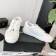 Chanel Logo Low Top Sneakers White G38808