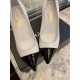 Chanel Lambskin &amp; Grosgrain 8.5cm Heel Pumps G35536