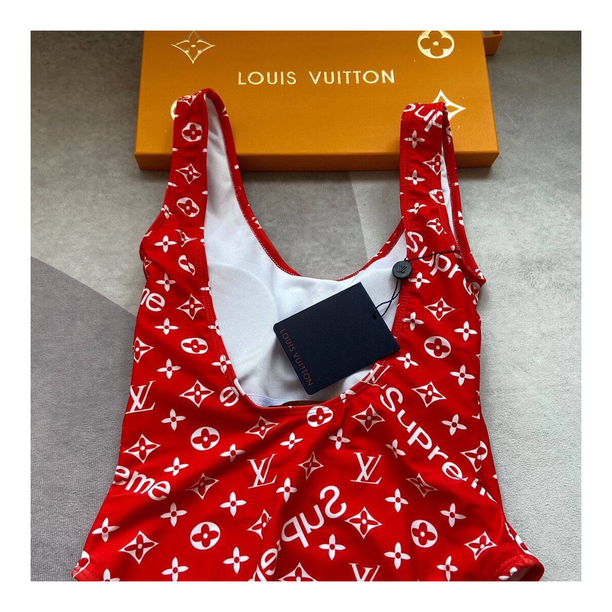 Louis Vuitton Supreme One-Piece Swimsuit 1A5SEH