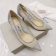 Jimmy Choo 8.5cm Glitter Tulle Stiletto Pumps 513800