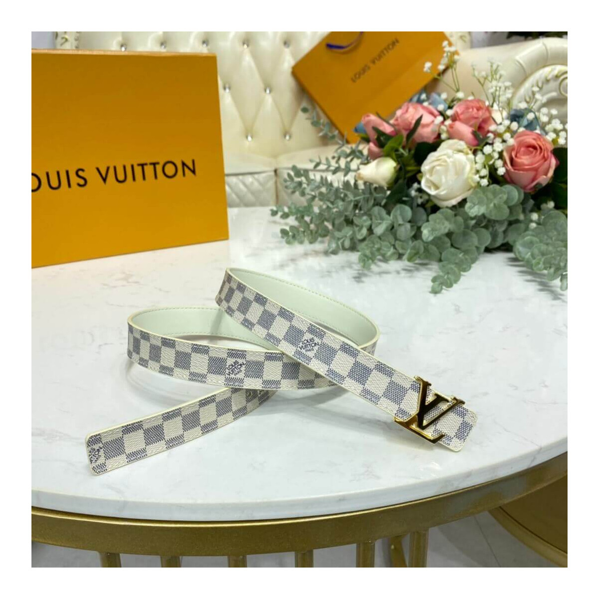 Louis Vuitton LV Initiales 25mm Belt M9268U