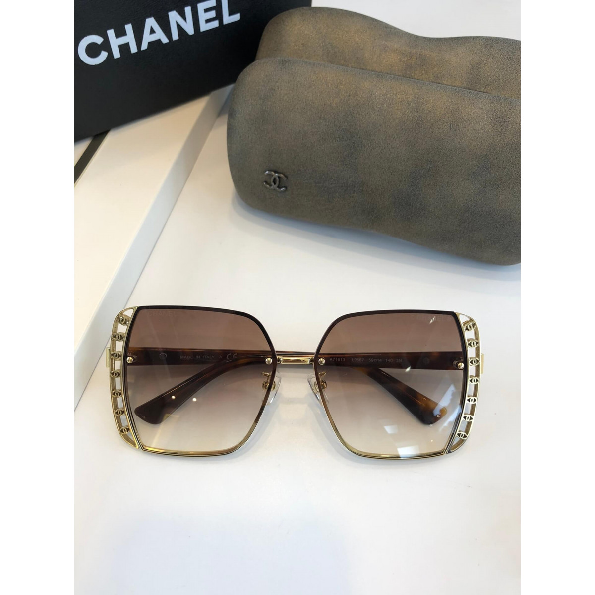 Chanel Rectangle Sunglass 71613