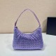 Prada Satin Mini-Bag With Artificial Crystals 1NE515