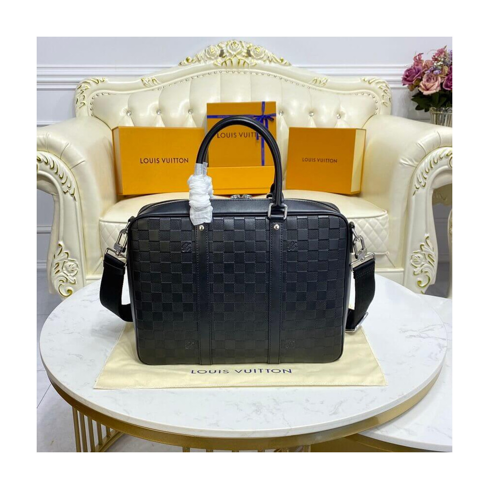 Louis Vuitton Damier Infini Sirius Briefcase N45288