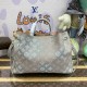 Louis Vuitton Mahina Leather Bella Tote M23395 Gray