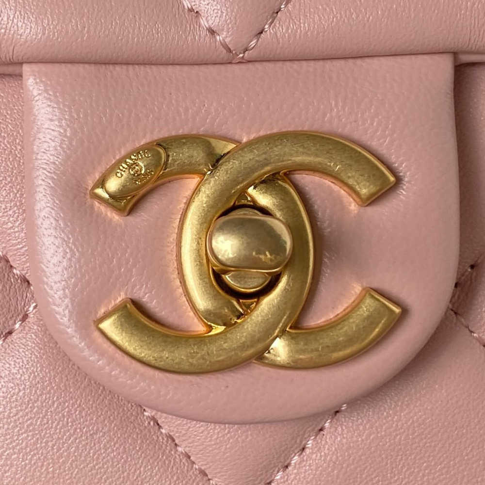 Chanel Small Flap Bag in Lambskin AS4012