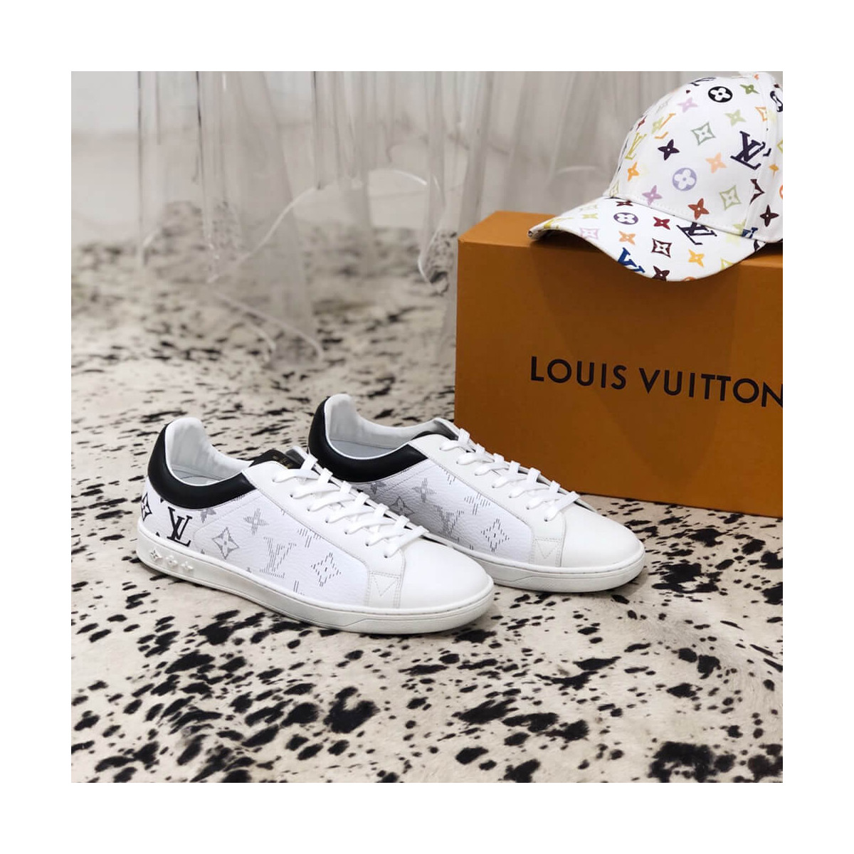 Louis Vuitton Frontrow Sneakers 1A6419 Black