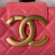 Chanel 24C Quilted Lambskin Baguette Bag AS4611