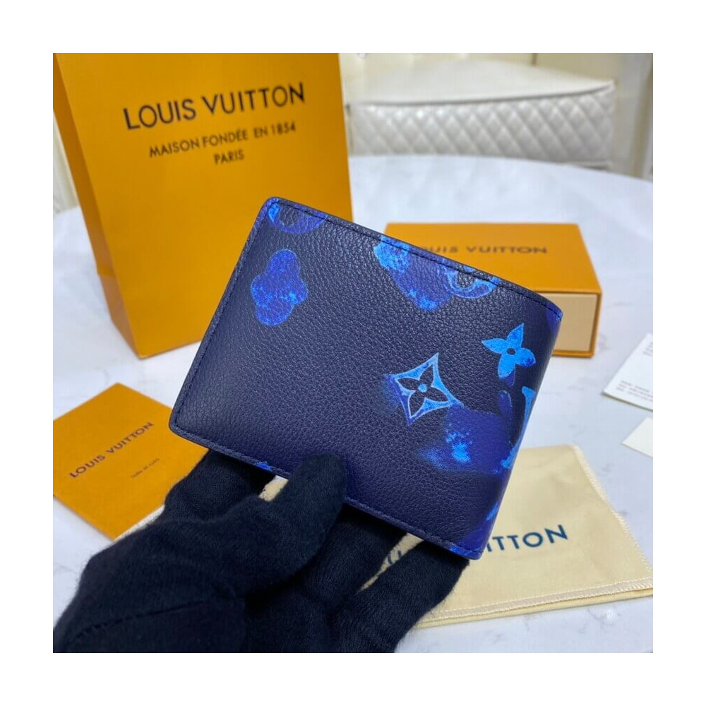 Louis Vuitton Monogram Pattern Slender Wallet M80464