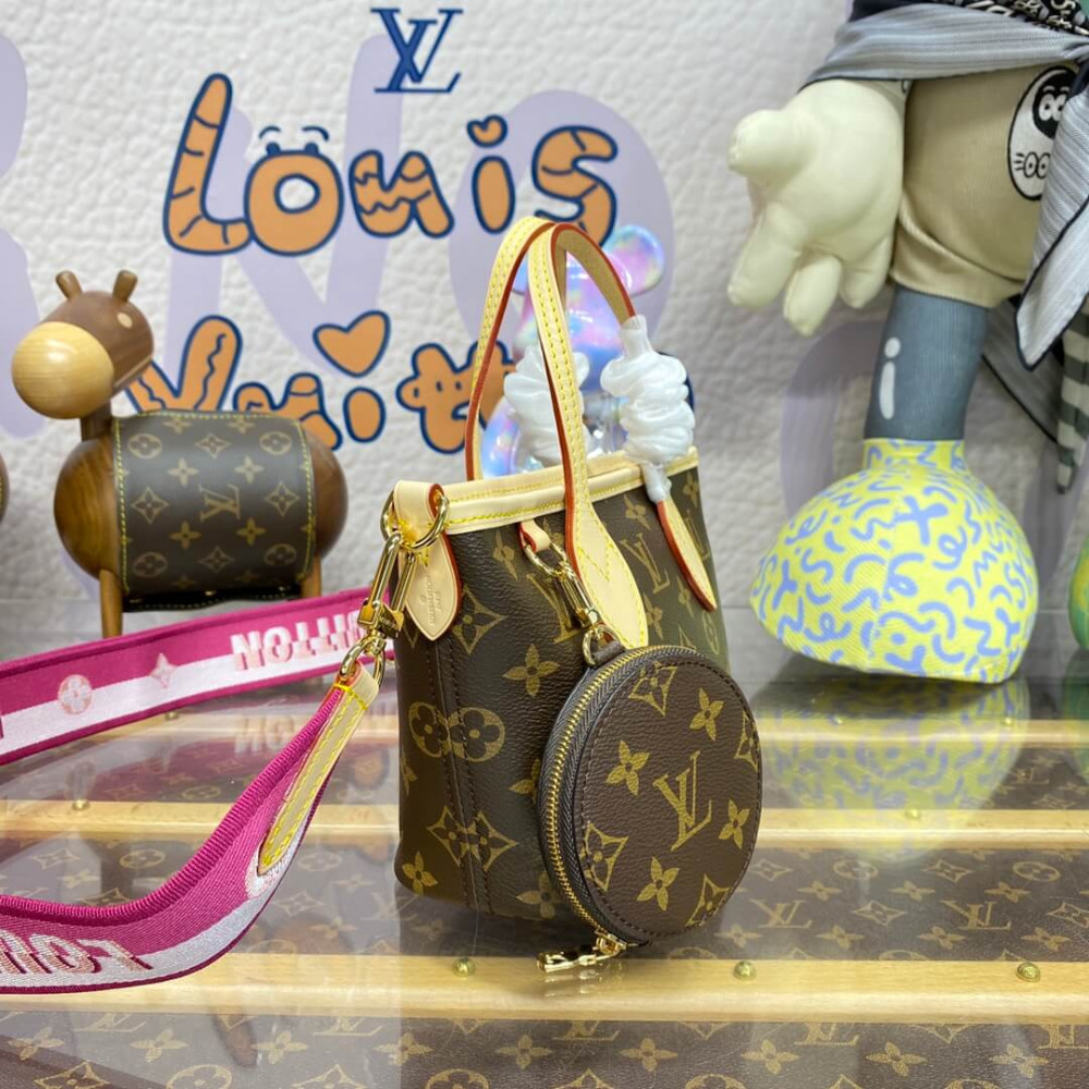 Louis Vuitton Monogram Canvas Neverfull BB M46785 M46786