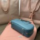 Miu Miu Arcadie Leather Bag 5BB148 Marina Blue