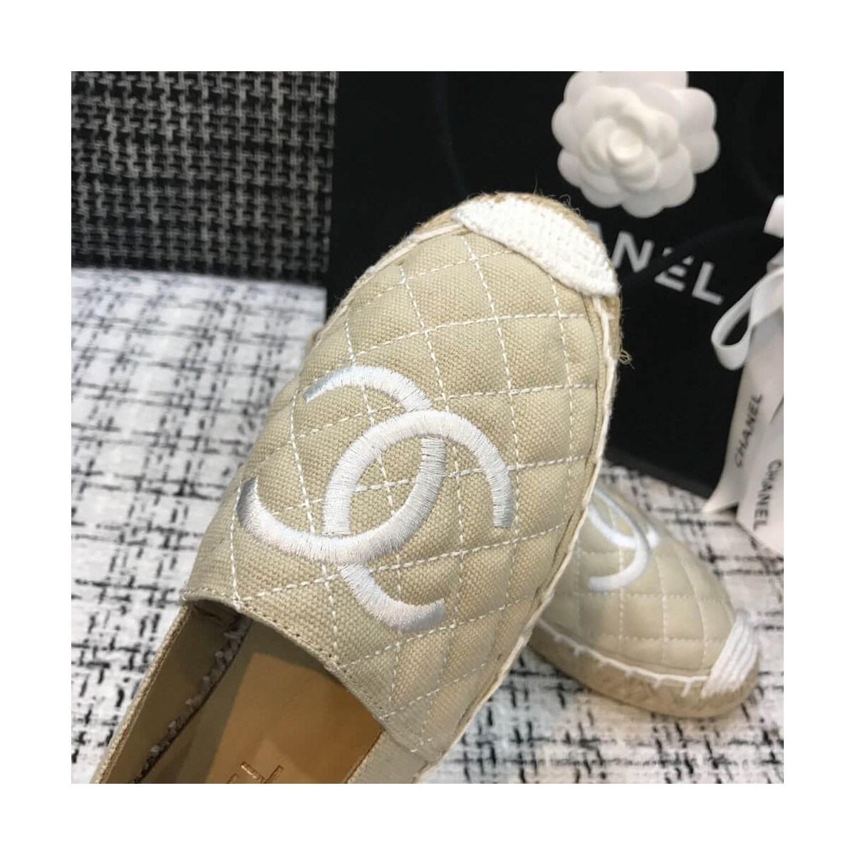 Chanel Quilted Espadrilles G32910