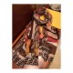 Fendi Multicolor Cashmere Scarf 245A