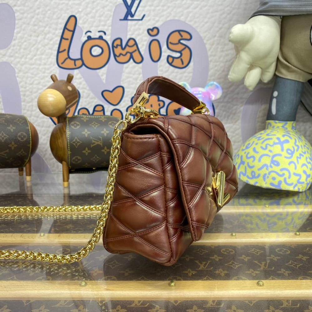 Louis Vuitton GO-14 MM Bag M23601 Tan