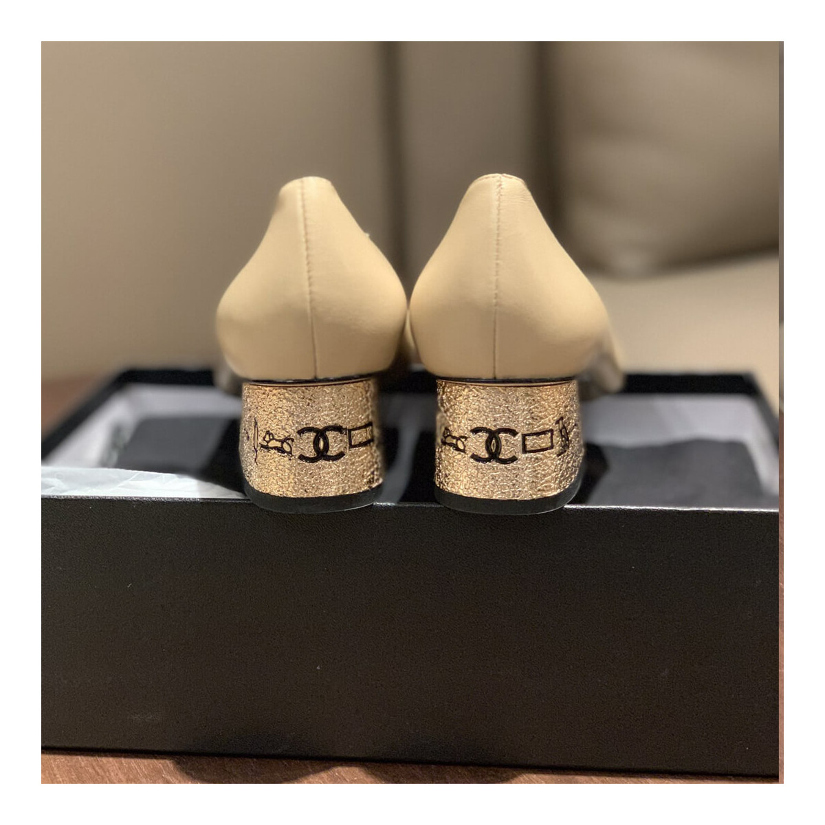 Chanel Egypt Inspires 4.5cm Heel Pumps G35802