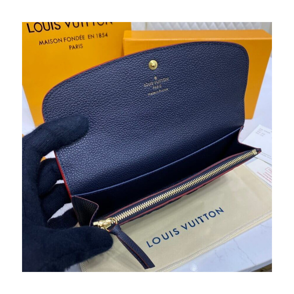 Louis Vuitton Monogram Empreinte Emilie Wallet M69417