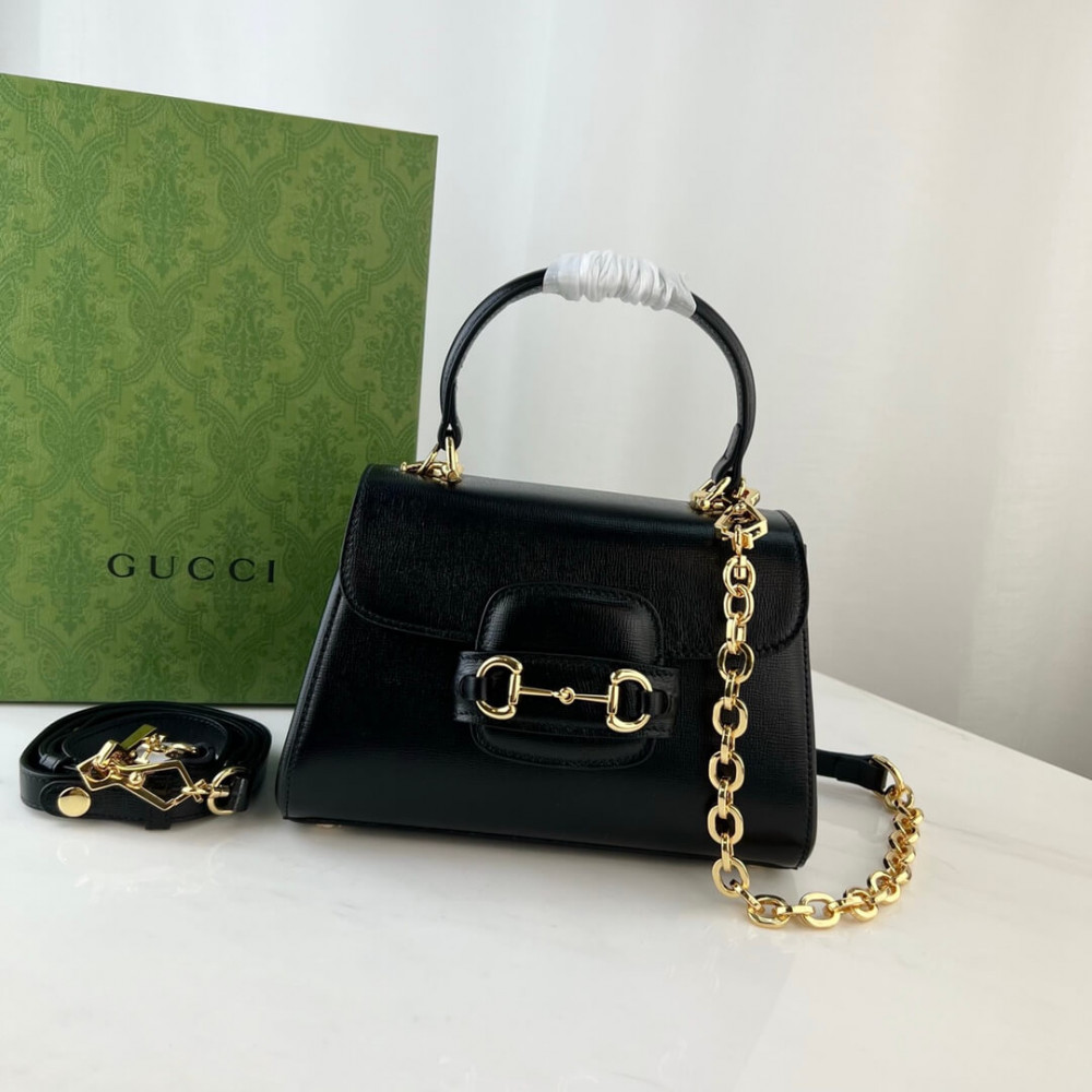 Gucci Horsebit 1955 Leather Top Handle Bag 703848