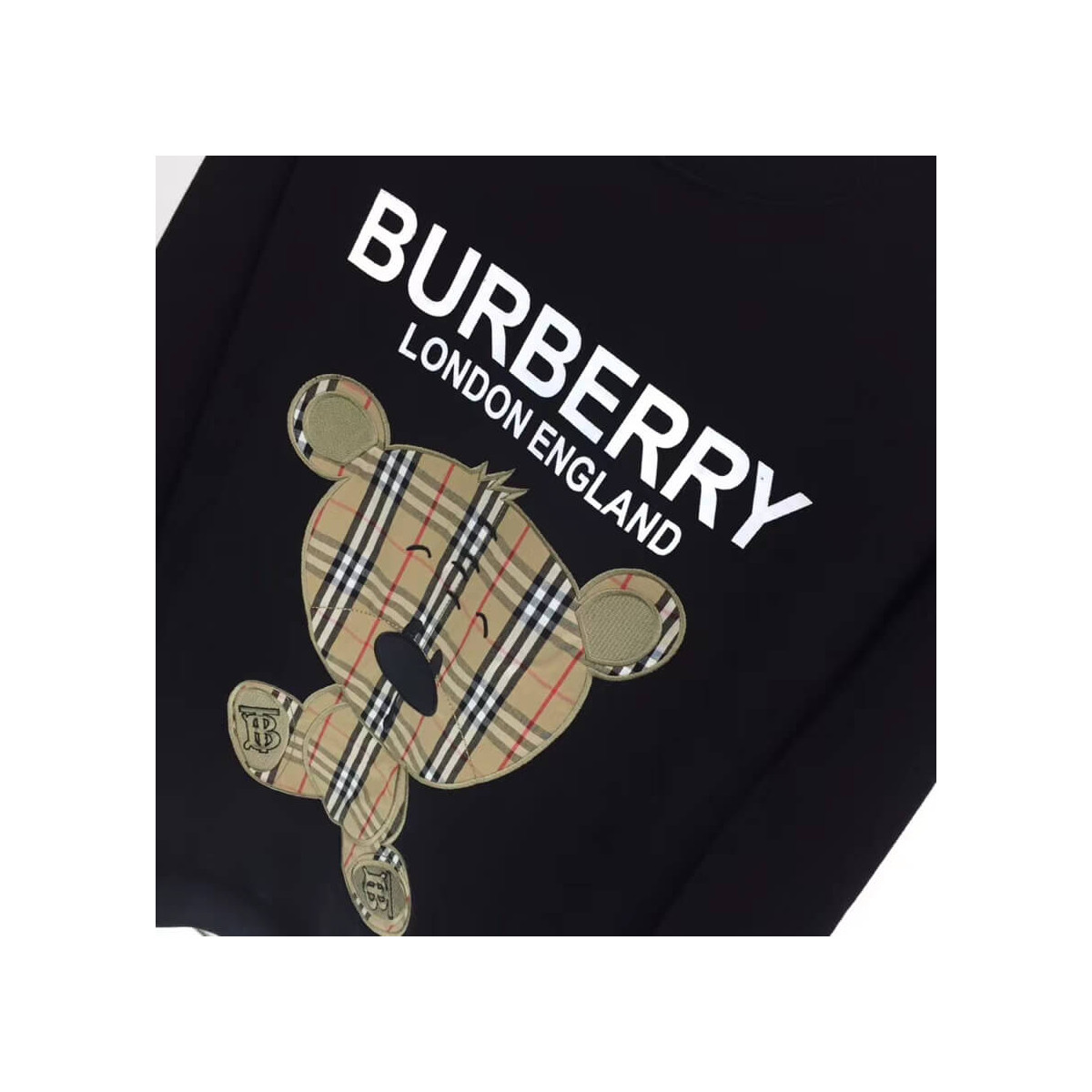 Burberry Thomas Bear Appliqué Cotton Sweatshirt P804