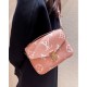 Louis Vuitton Monogram Empreinte Pochette Metis M46302 Pink/Cream