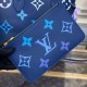 Louis Vuitton Monogram Empreinte Neverfull MM M46514 Blue