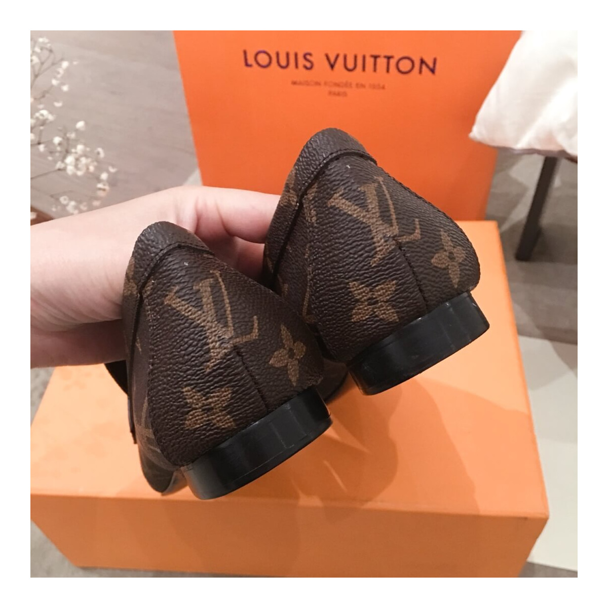 Louis Vuitton Monogram Upper Case Line Loafer 1A4XD2