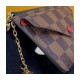 Louis Vuitton Damier Ebene Card Holder Recto Verso N60405 N60406