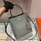 Prada Saffiano Leather Medium Panier Bag 1BA212