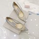 Jimmy Choo 6.5cm Glitter Tulle Stiletto Pumps 513800