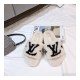 Louis Vuitton Bom Dia Flat Mules Shearling 1A8CXB