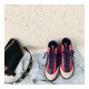 Chanel High Top with Chain Sneakers G35600 Blue / Red