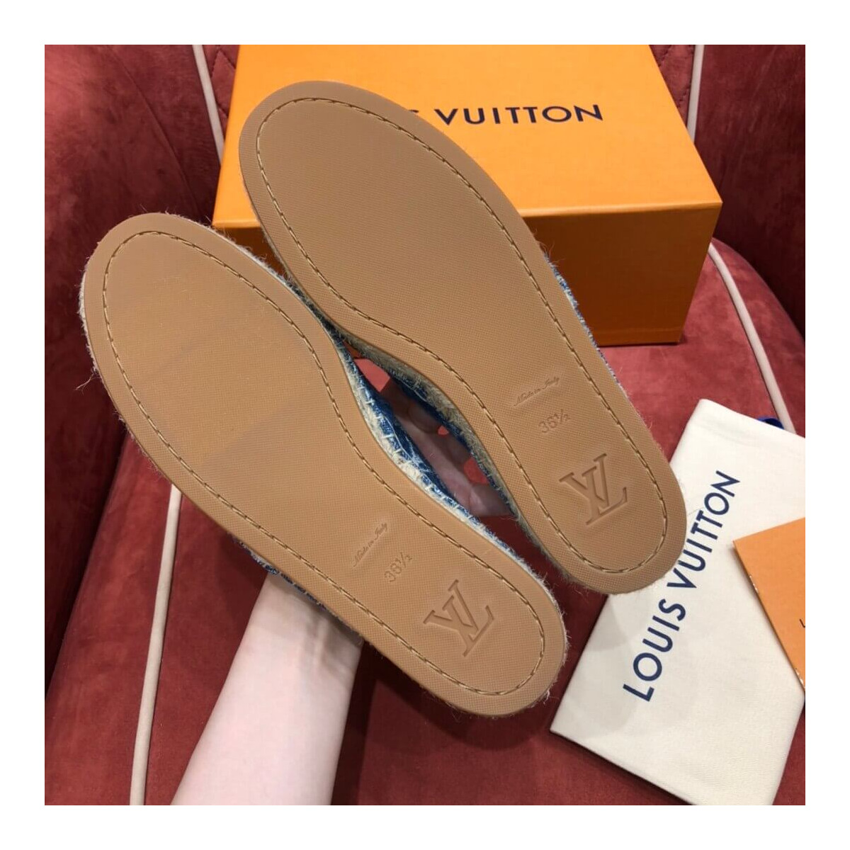 Louis Vuitton Starboard Flat Espadrilles 1A7RIK