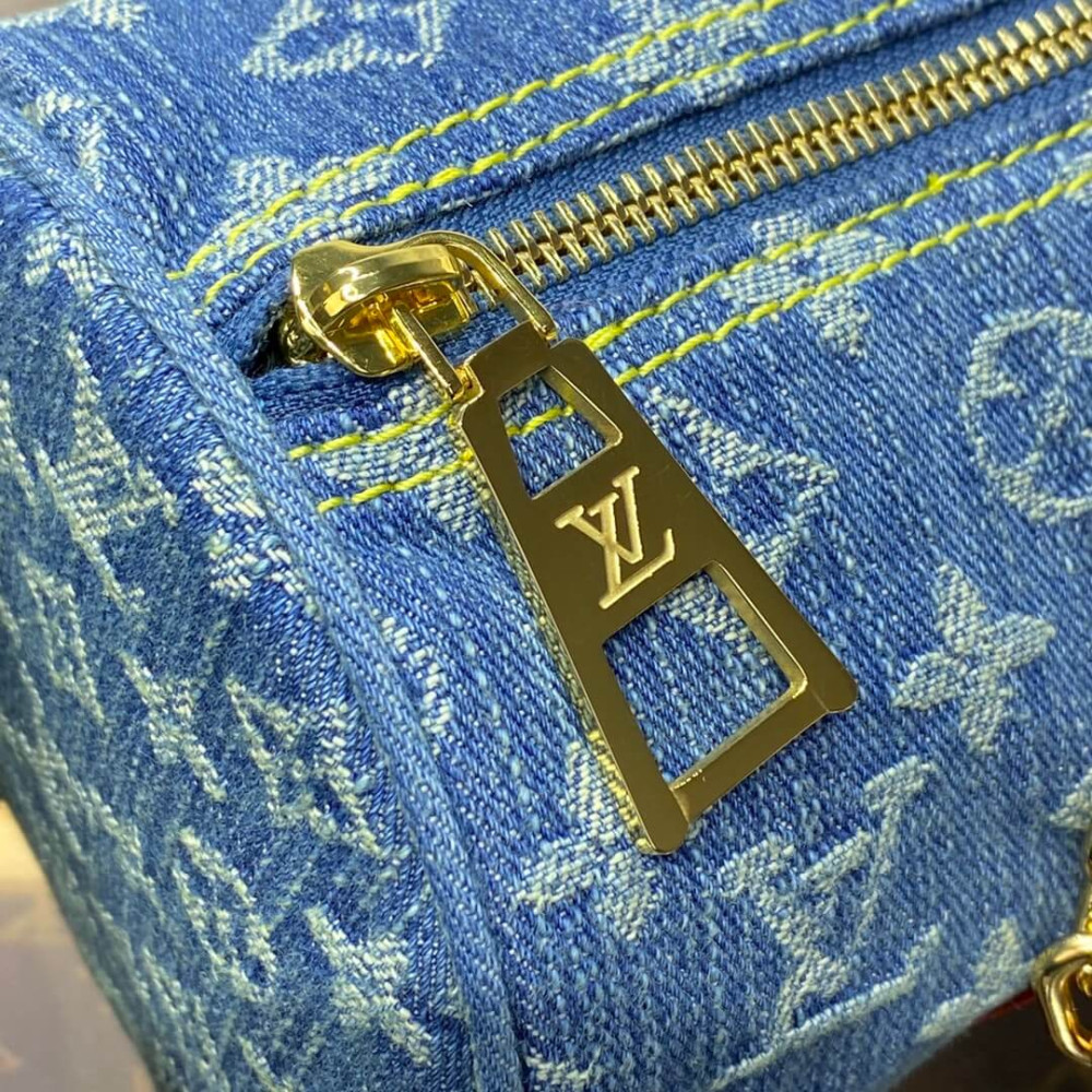 Louis Vuitton Monogram Denim Papillon Bag M46830