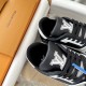 Louis Vuitton LV Trainer Sneaker Black/Grey/White 1AAHS3