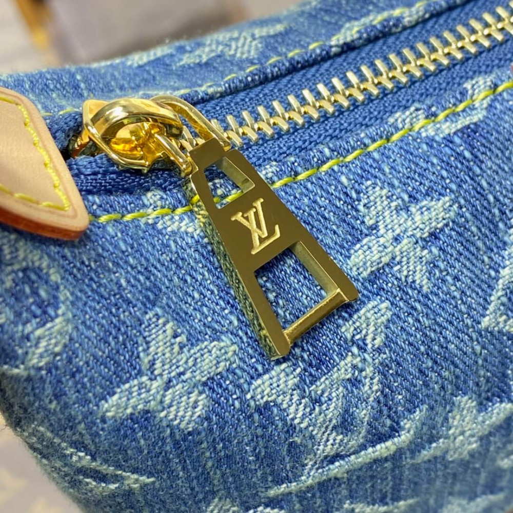 Louis Vuitton Monogram Denim Hills Pochette Bag M82949