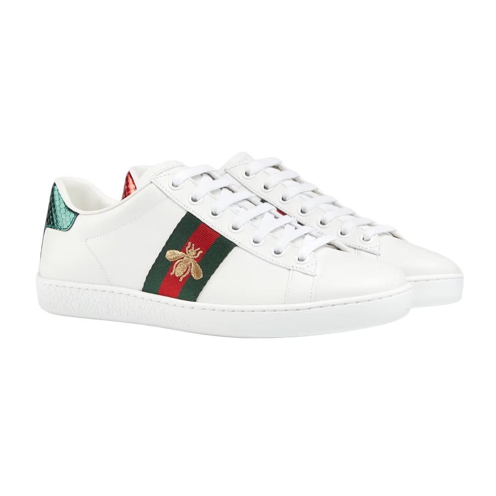 Gucci Ace Sneaker With Bee 431942