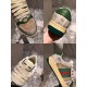 Gucci Screener Dirt Leather Sneaker 570443 Green