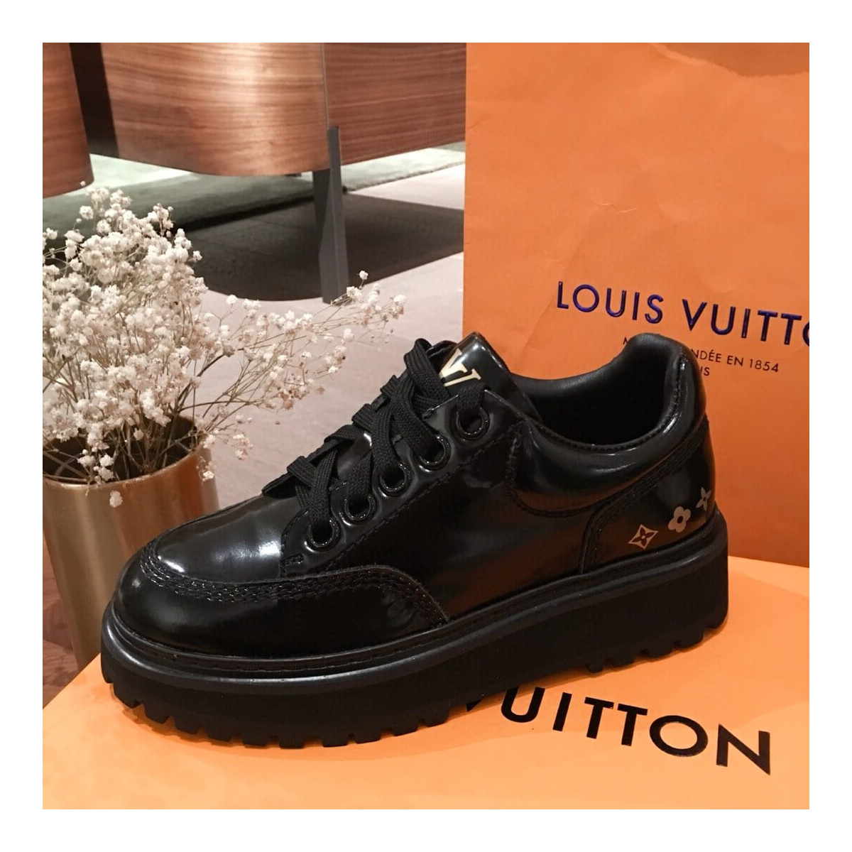 Louis Vuitton Beverly Hills Sneaker 1A46OW Black