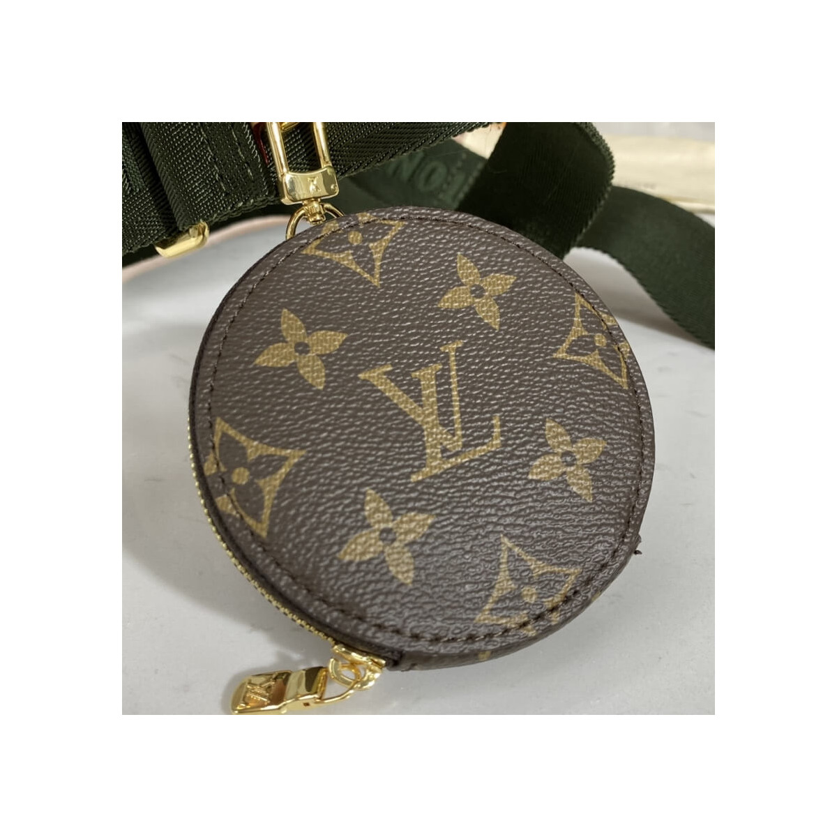 Louis Vuitton Pochette Bandouliere Multi Strap J02493 Khaki