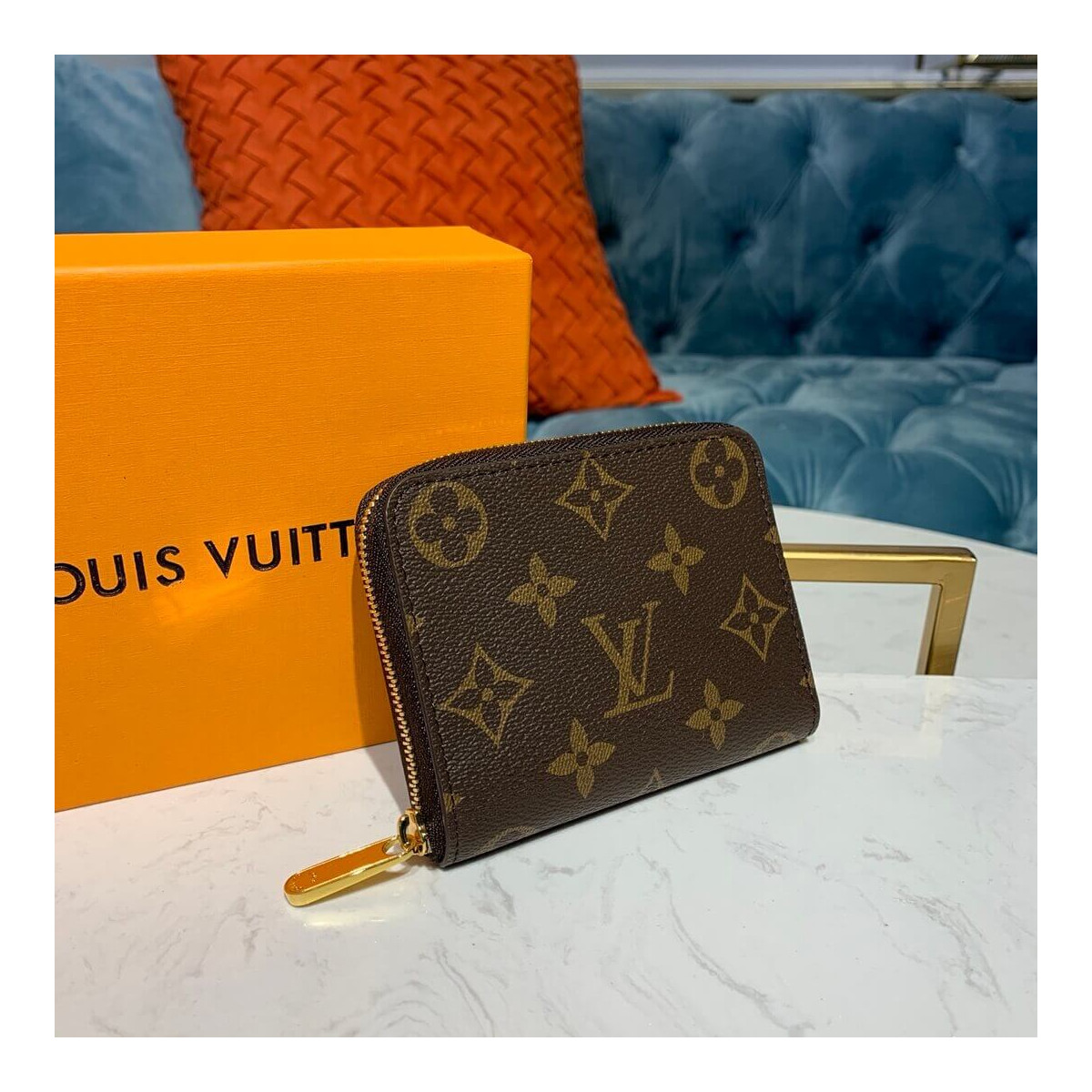 Louis Vuitton Monogram Canvas Zippy Coin Purse M60067