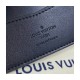 Louis Vuitton Monogram Seal Cowhide Leather Slender Wallet M80520