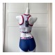 Fendi x Fila Two Piece Swimsuit B925