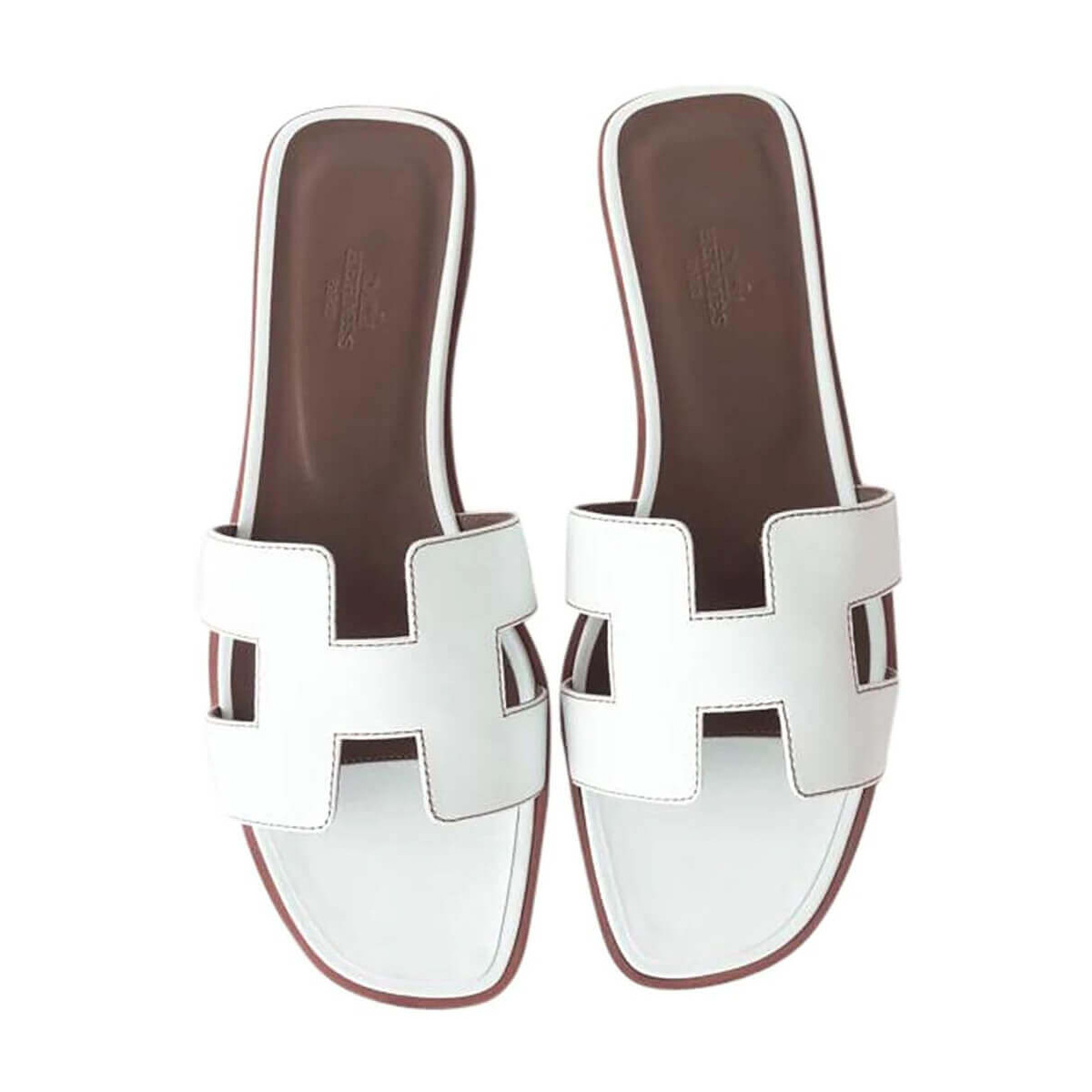 Hermes Oran Sandal in Box Calfskin H02105