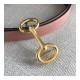 Hermes Gamma Belt Buckle &amp; Reversible Leather Strap 24mm H07536