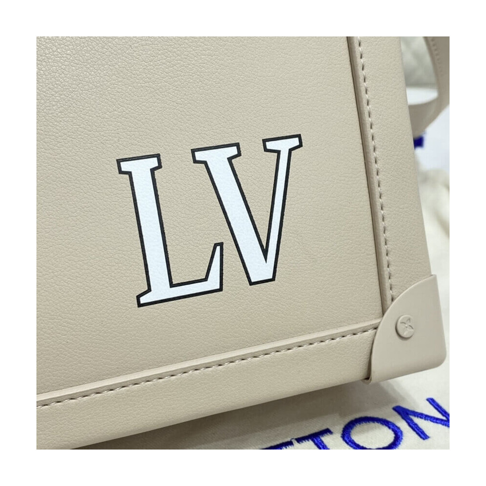 Louis Vuitton Soft Trunk Briefcase M44952 Cream