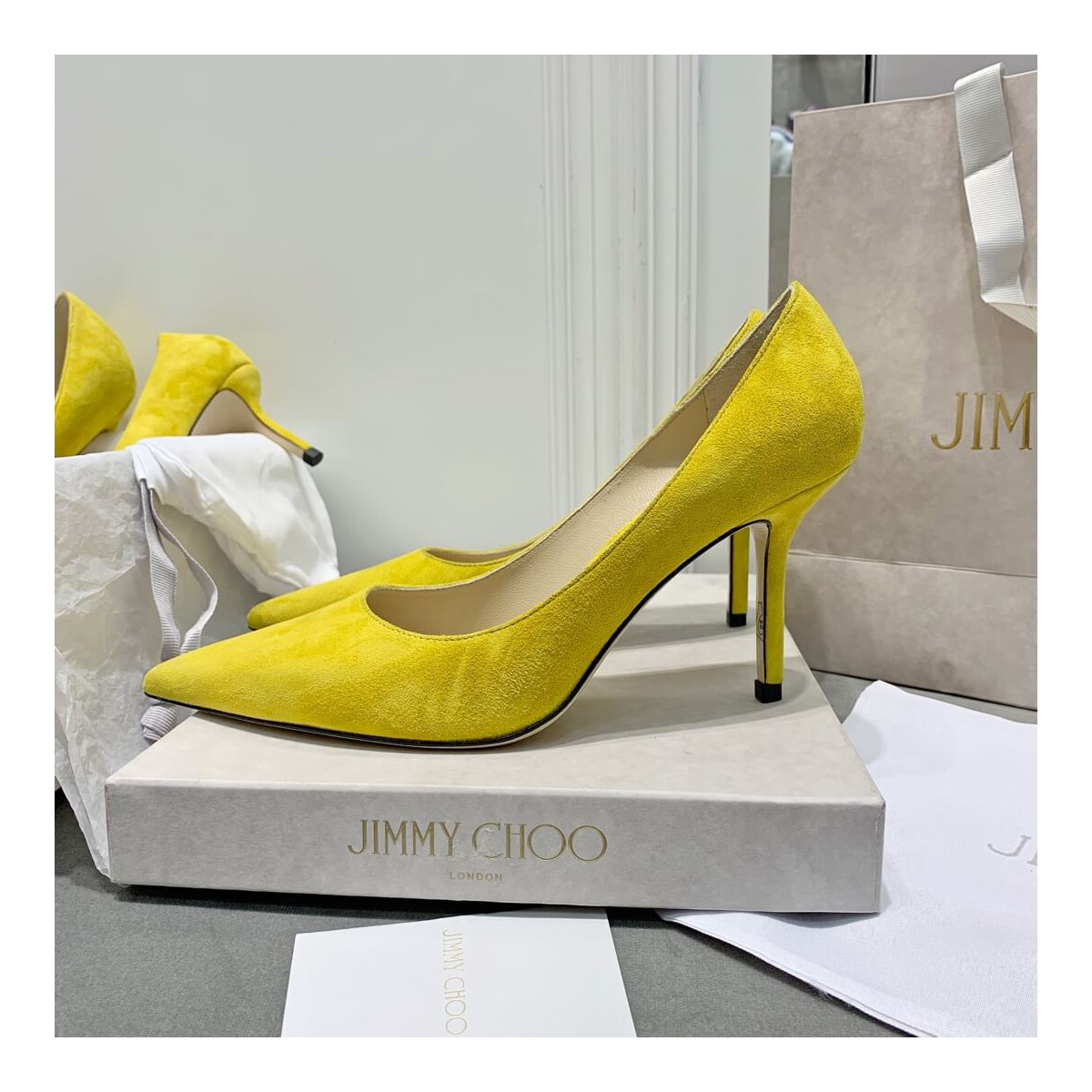 Jimmy Choo Romy Suede Pumps 120011