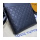 Louis Vuitton Damier Infini Leather District Pochette N23355